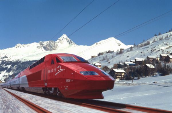 Treinreis Naar Wintersport Oostenrijk