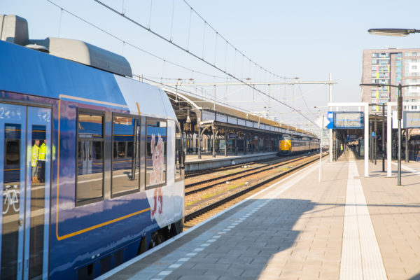 Arriva trein (Spurt) te Nijmegen
