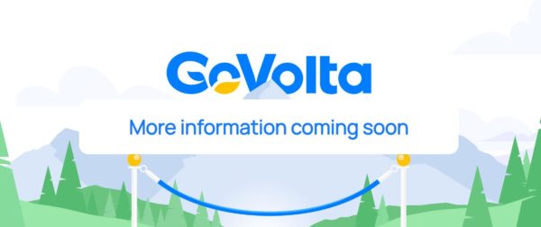 Website van treinreizen aanbieder GoVolta.